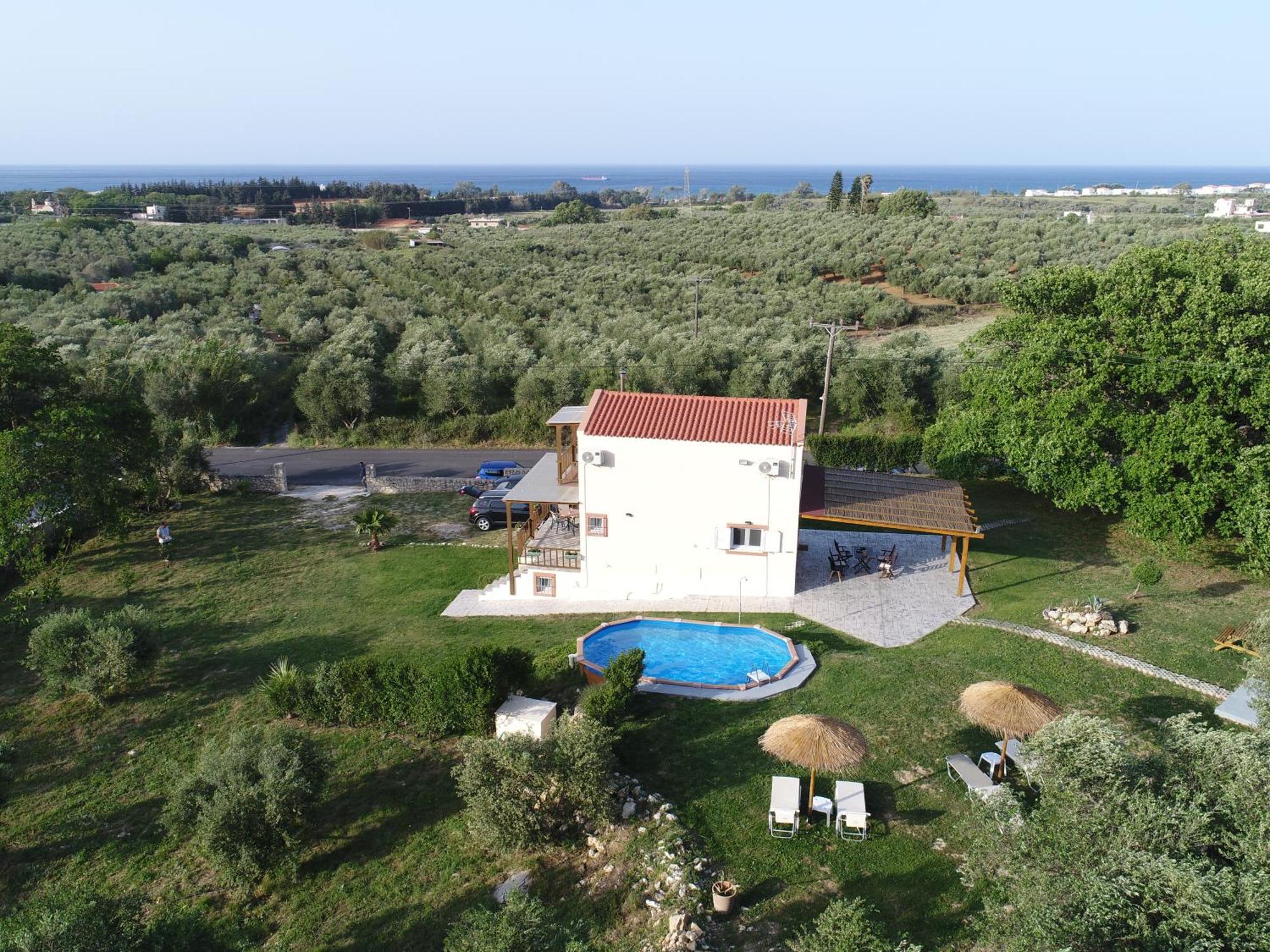 Georgioupolis Polentas Villa Exterior foto